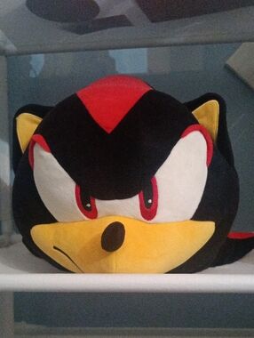 Black, Red & Yellow Plush Character Stuffed Animal for Kids Sonic